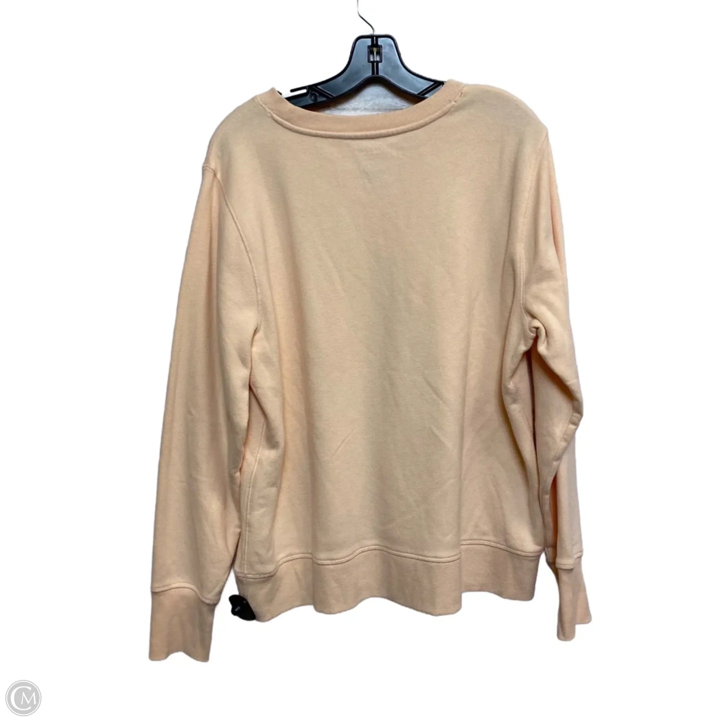 Athletic Sweatshirt Crewneck By Tek Gear In Pink, Size: Xl