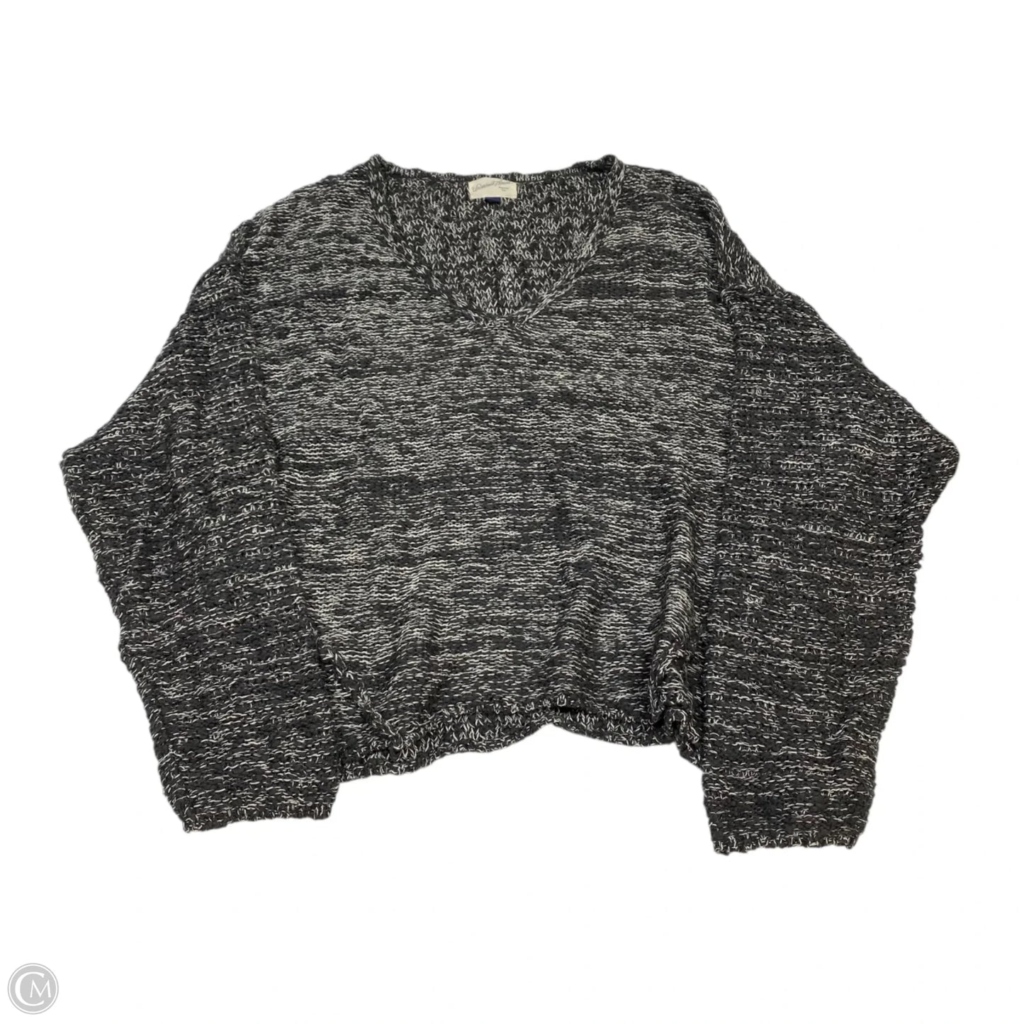Sweater By Universal Thread In Black & White, Size: L