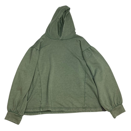 Sweatshirt Hoodie By Wonderly In Green, Size: 1x