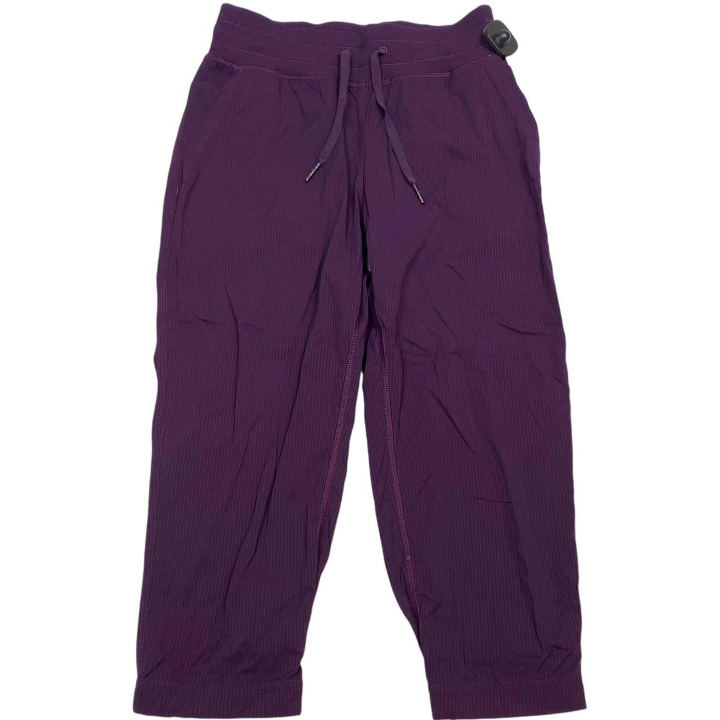 Athletic Capris Designer By Lululemon In Purple, Size: 2