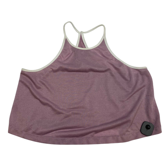 Athletic Tank Top By Free People In Purple, Size: L