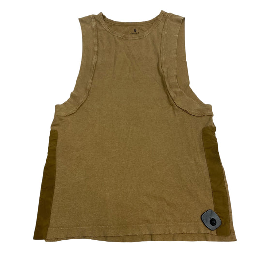 Top Sleeveless By Free People In Brown, Size: L