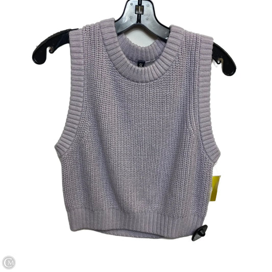 Top Sleeveless By Divided In Purple, Size: M