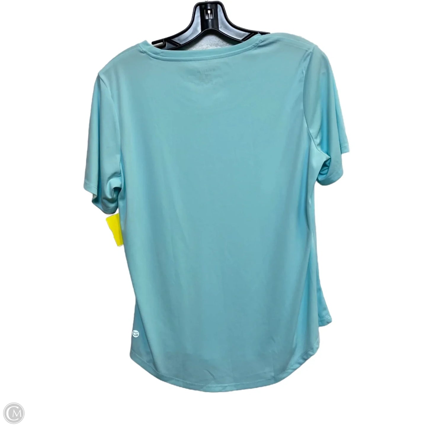 Athletic Top Short Sleeve By Gradual In Blue, Size: M