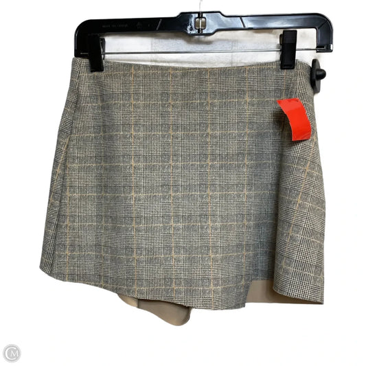 Skort By Forever 21 In Plaid Pattern, Size: S