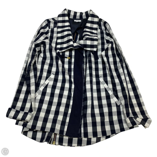 Jacket Other By Crown And Ivy In Blue & White, Size: S