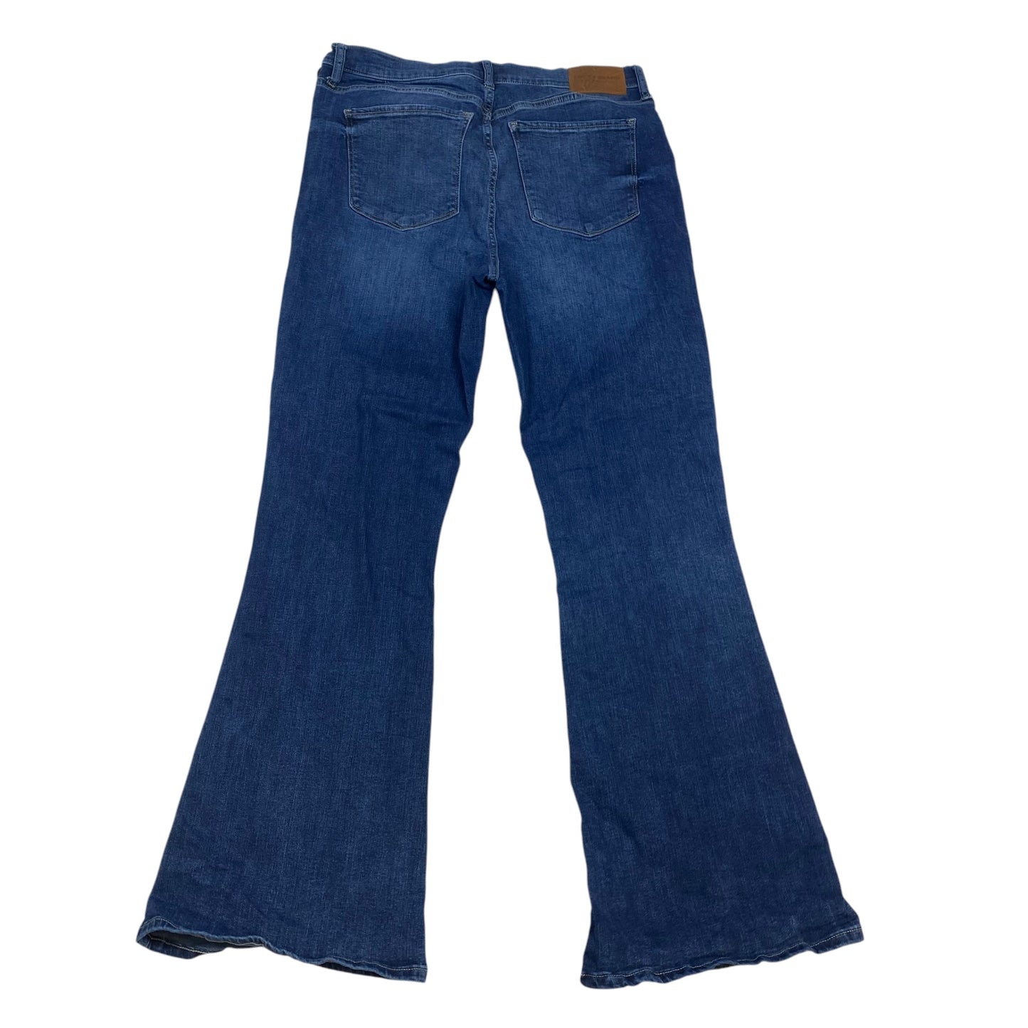 Jeans Flared By Lucky Brand In Blue Denim, Size: 14