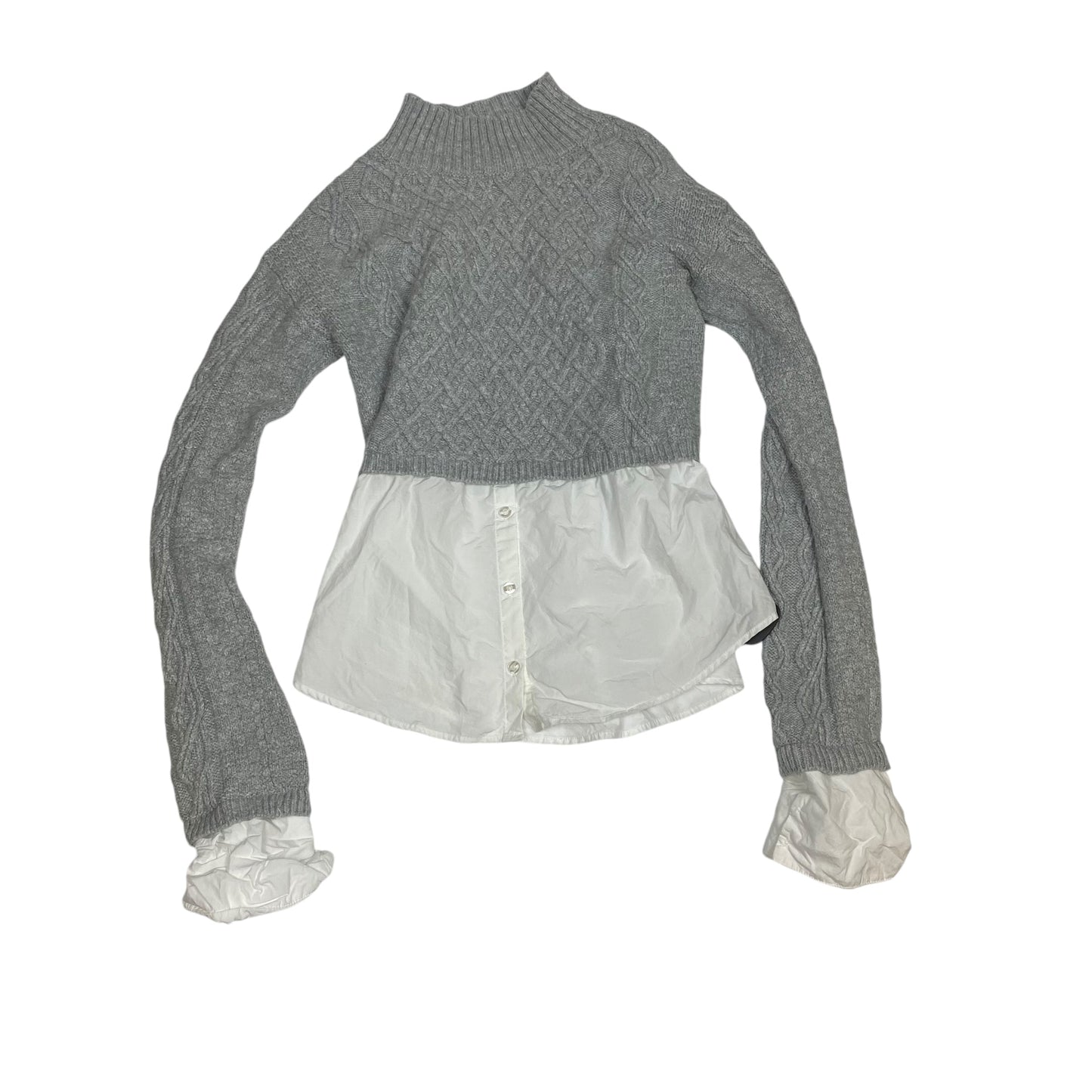 Sweater By Maeve In Grey, Size: M