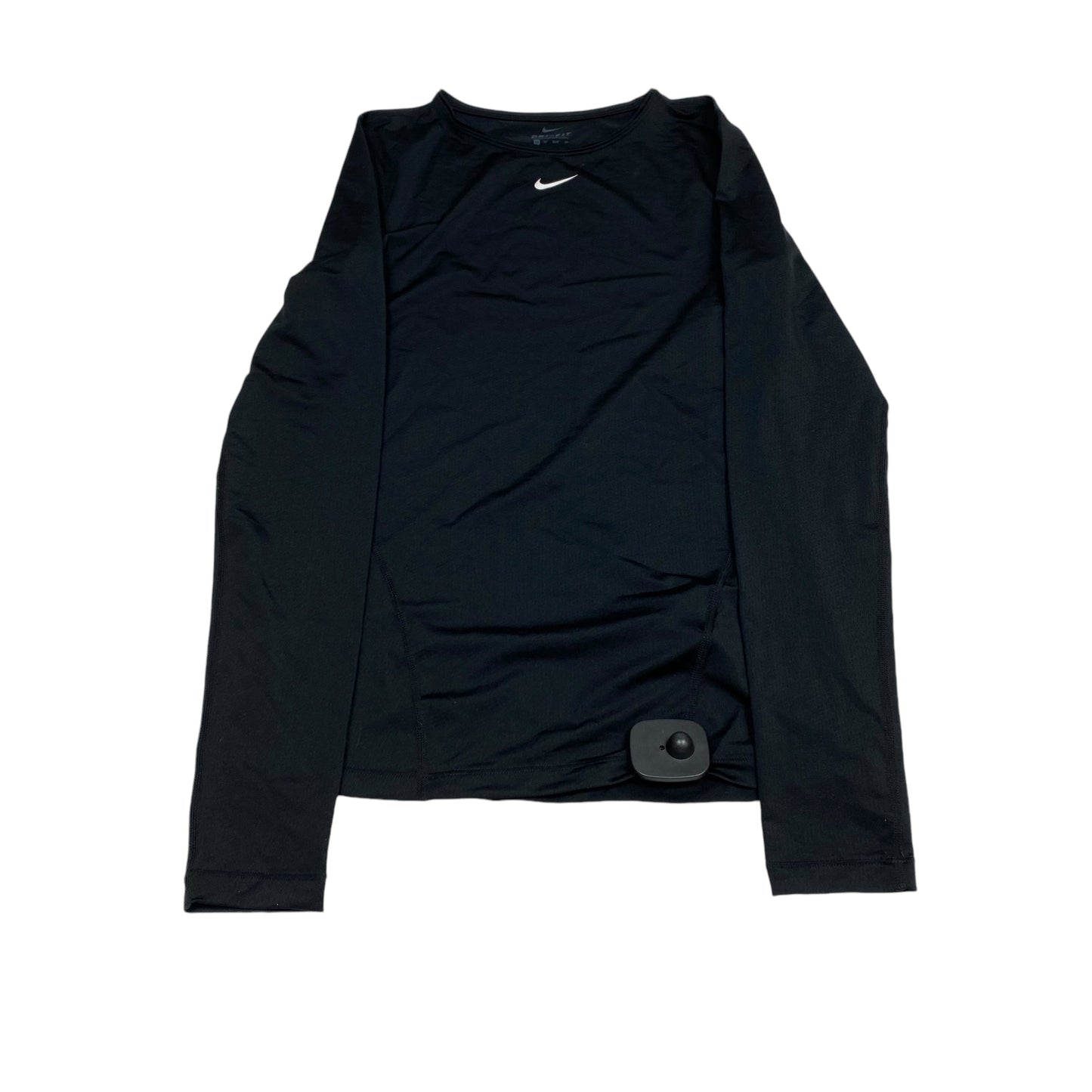 Athletic Top Long Sleeve Crewneck By Nike In Black, Size: Xs