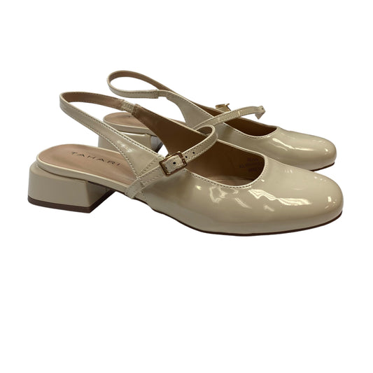 Shoes Heels Block By Tahari By Arthur Levine In Cream, Size: 8