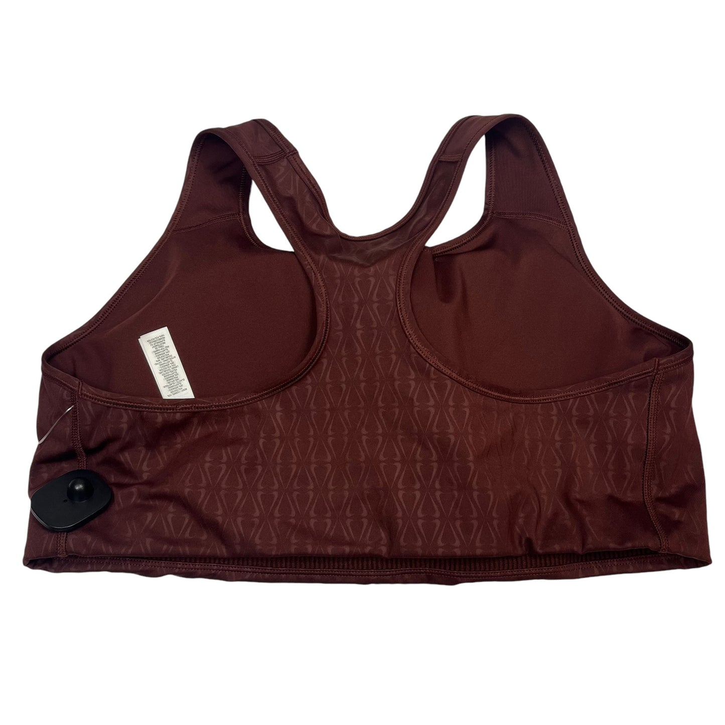 Athletic Bra By Nike In Brown, Size: 3x