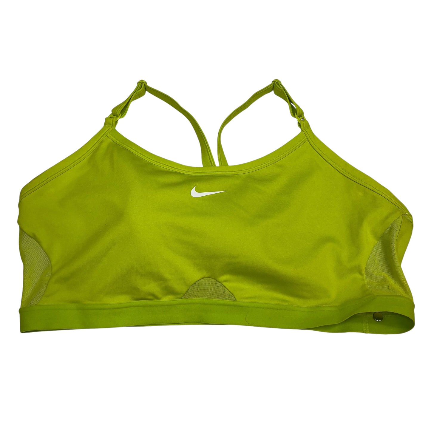 Athletic Bra By Nike In Green, Size: 3x