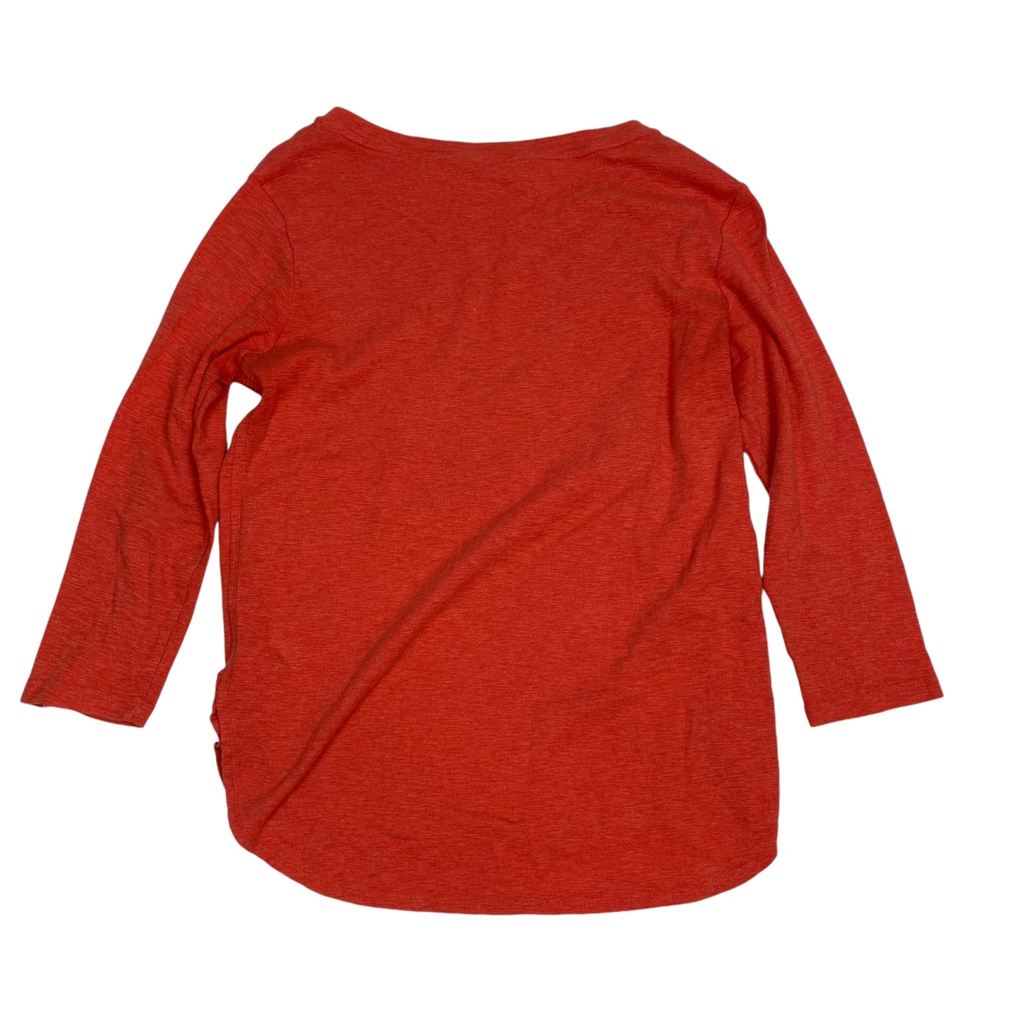 Top 3/4 Sleeve Basic By Tommy Bahama In Orange, Size: S