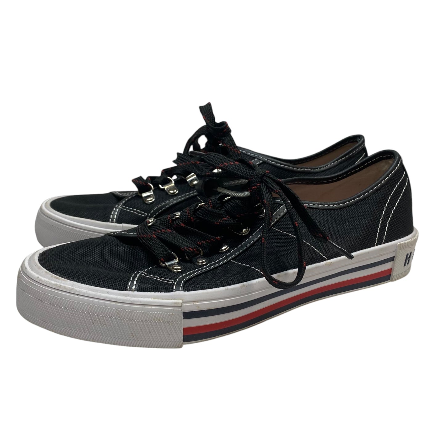 Shoes Sneakers By Tommy Hilfiger In Black, Size: 6.5