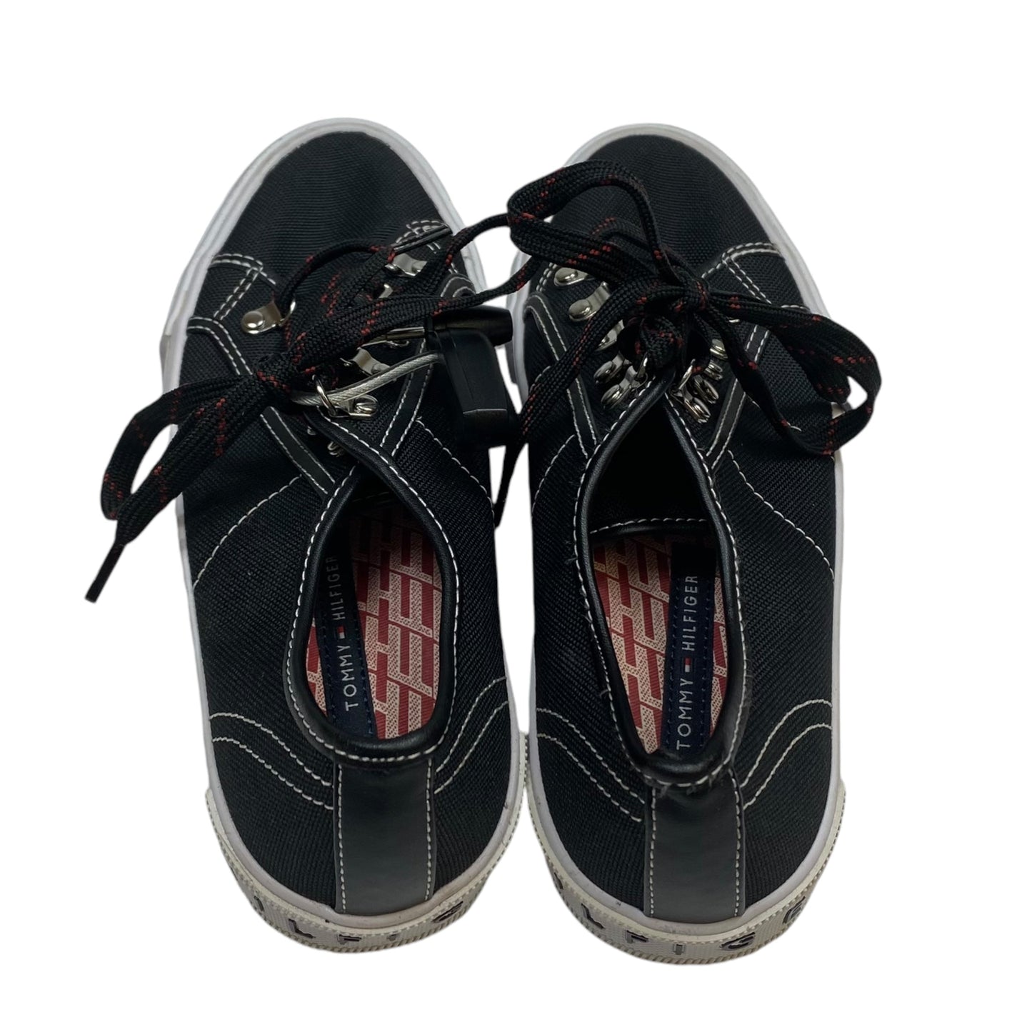 Shoes Sneakers By Tommy Hilfiger In Black, Size: 6.5