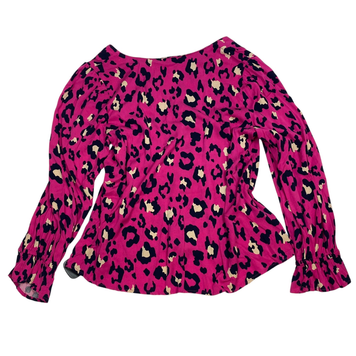 Top Long Sleeve By Crown And Ivy In Pink, Size: S