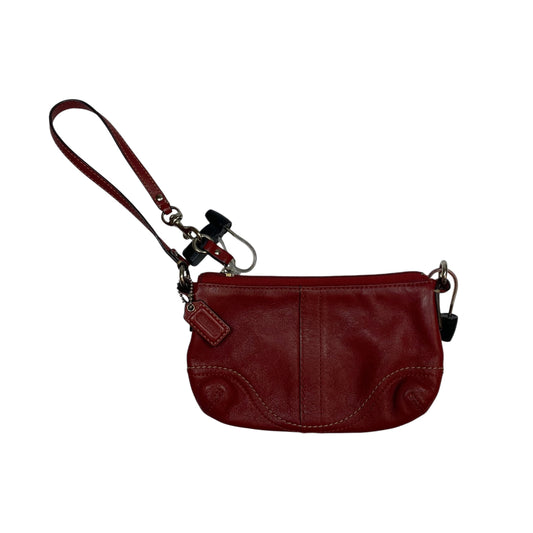 Wristlet Designer By Coach, Size: Small