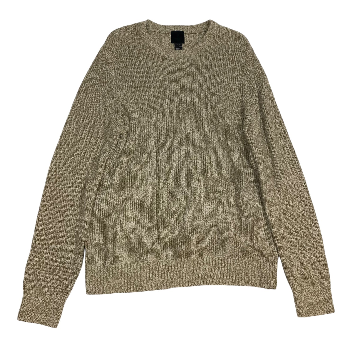 Sweater By H&m In Tan, Size: Xl