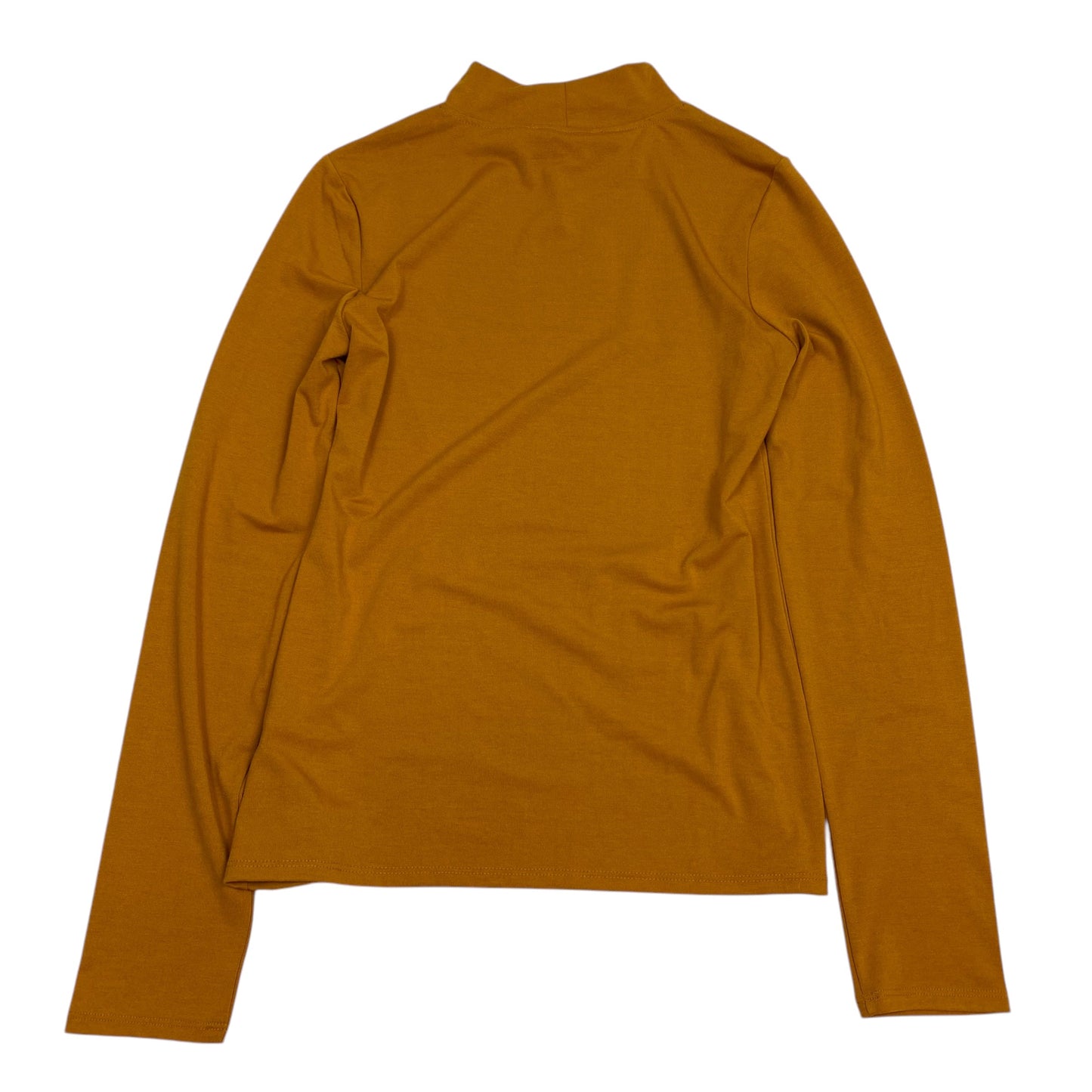 Top Long Sleeve Basic By Forever 21 In Orange, Size: L