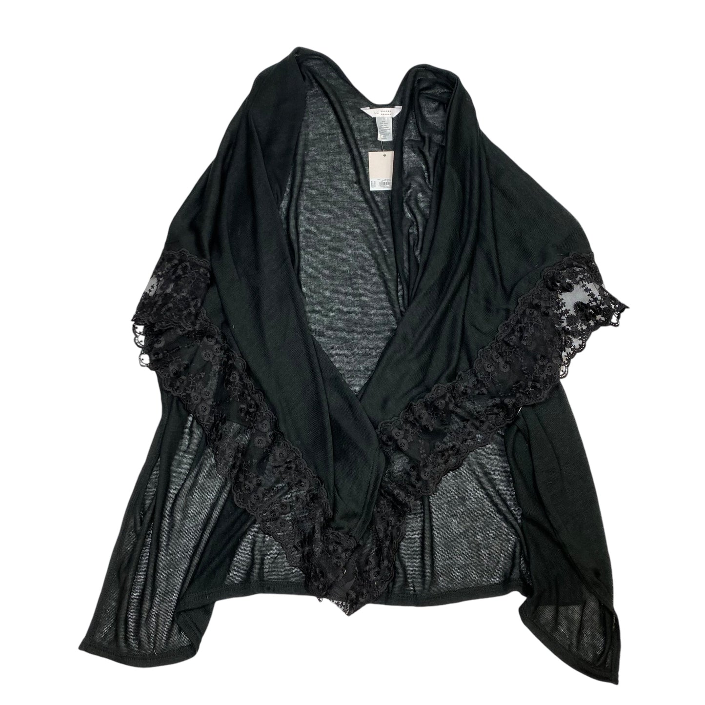 Shawl By Lc Lauren Conrad In Black, Size: Osfm