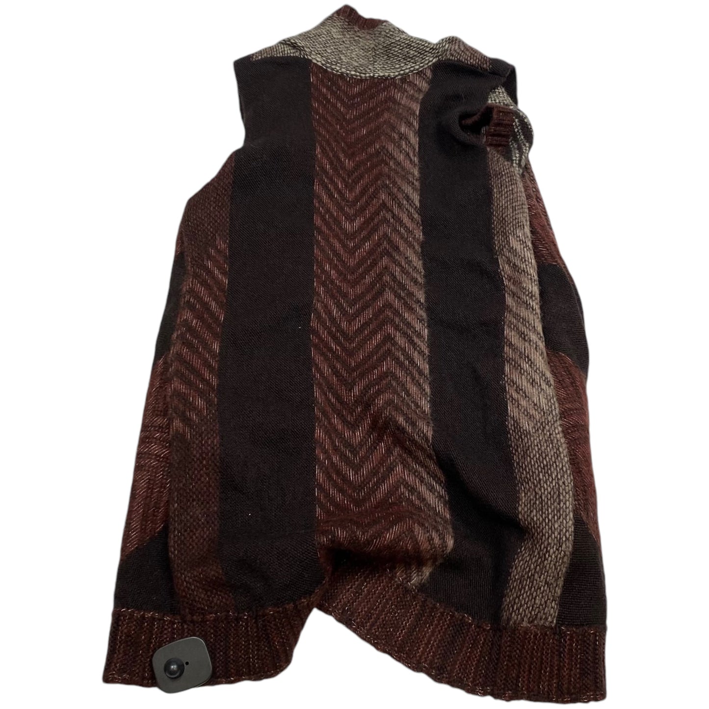 Vest Sweater By Sleeping On Snow In Brown, Size: Xs