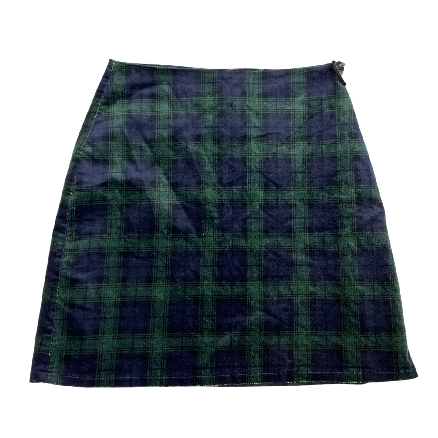 Skirt Mini & Short By Loft In Blue & Green, Size: Xs