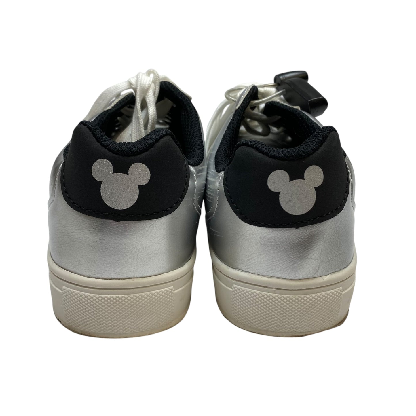 Shoes Sneakers By Disney Store In Silver, Size: 7