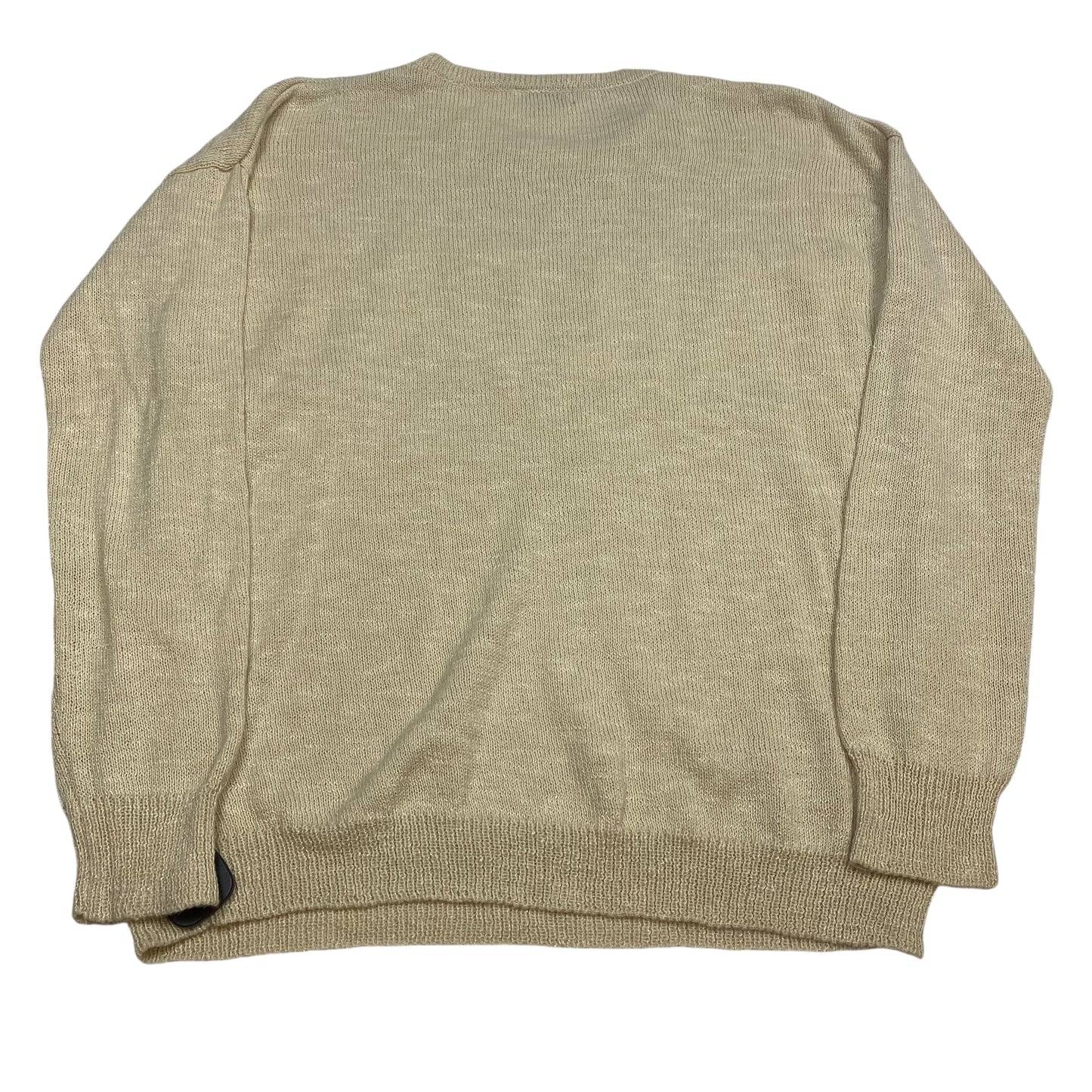 Sweater By Simply Southern In Cream, Size: L