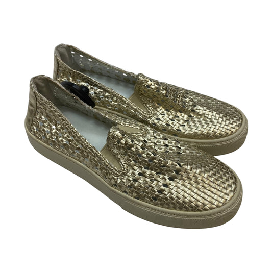 Shoes Flats By Marc Fisher In Gold, Size: 8.5