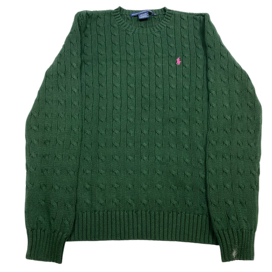 Sweater By Ralph Lauren In Green, Size: Xl