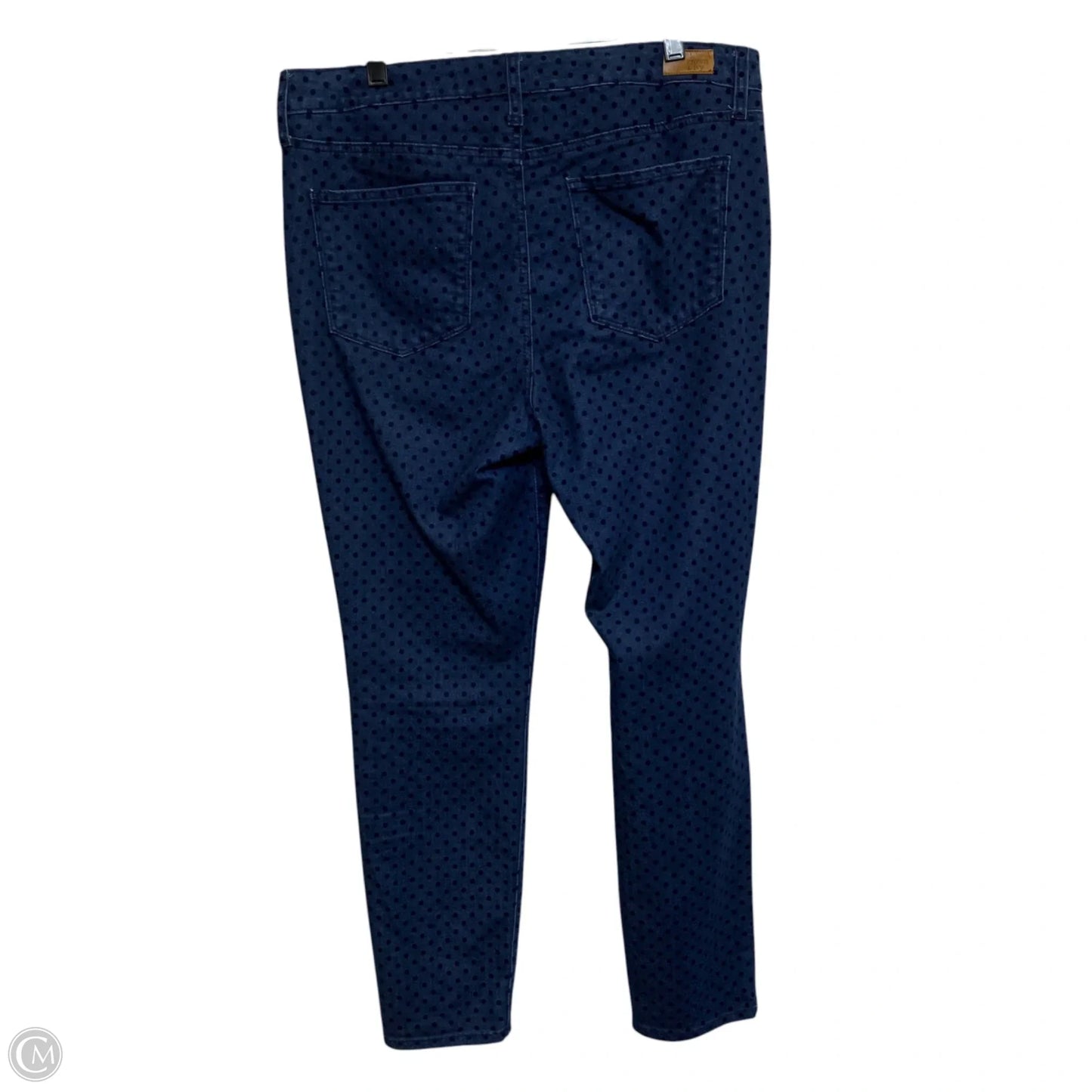 Jeans Skinny By Crown And Ivy In Blue Denim, Size: 12