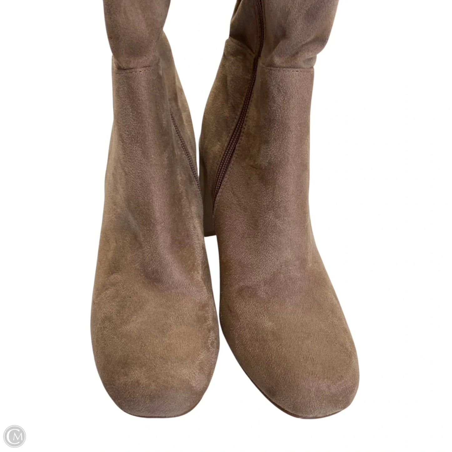 Boots Over-the-knee Heels By Chinese Laundry In Brown, Size: 9