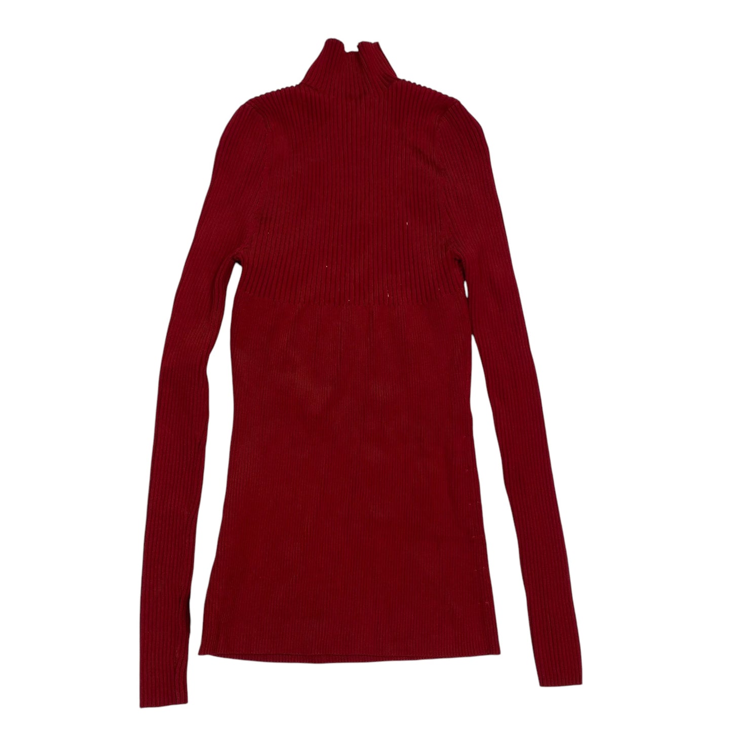 Top Long Sleeve By White House Black Market In Red, Size: S