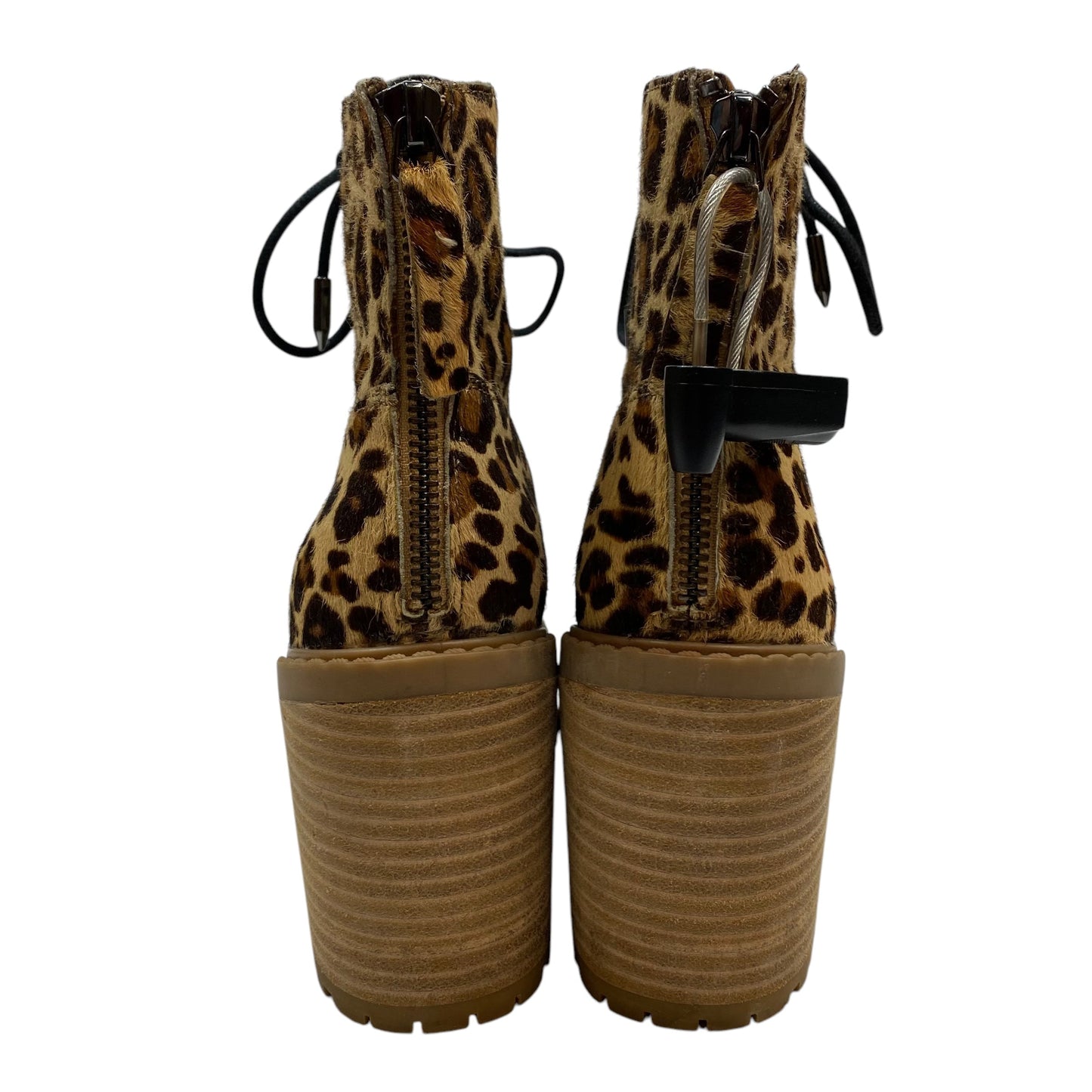 Boots Ankle Heels By Dolce Vita In Animal Print, Size: 6