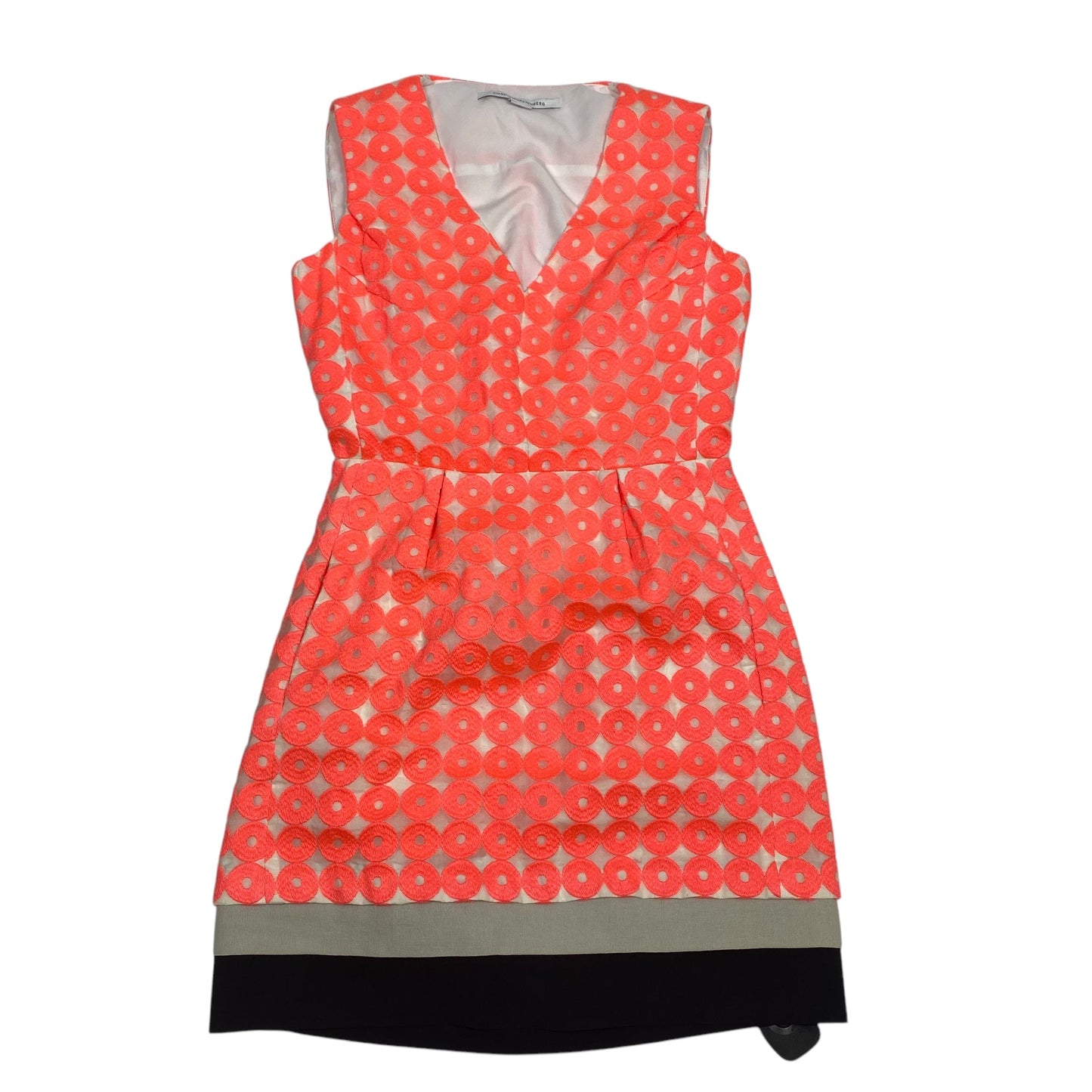 Dress Designer By Diane Von Furstenberg In Pink & White, Size: S