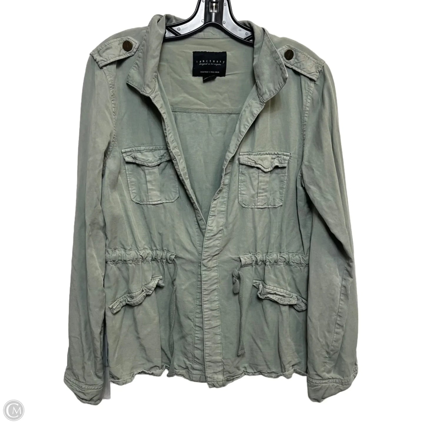 Jacket Utility By Sanctuary In Green, Size: L