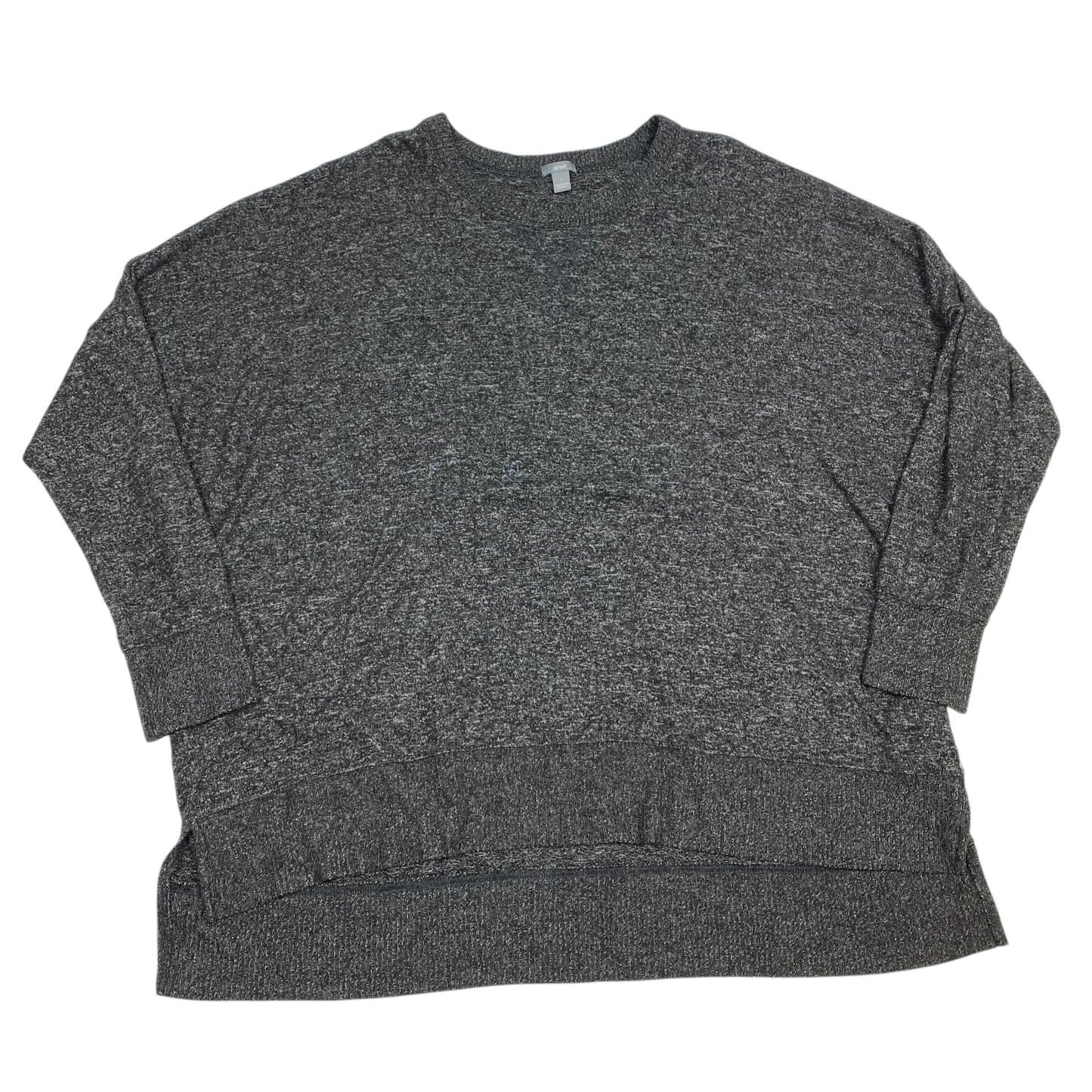 Top Long Sleeve By Aerie In Grey, Size: L