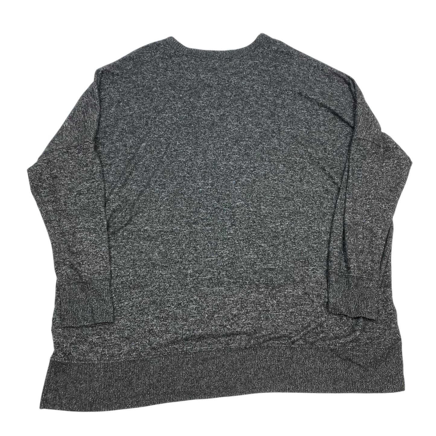 Top Long Sleeve By Aerie In Grey, Size: L