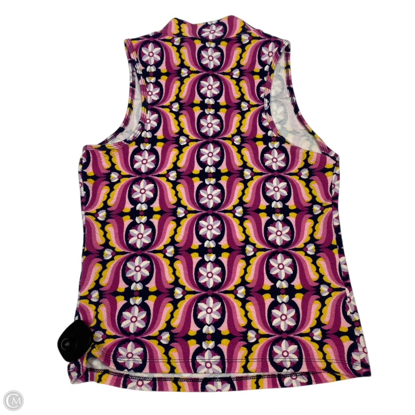 Top Sleeveless By Maeve In Blue & Pink, Size: Xs