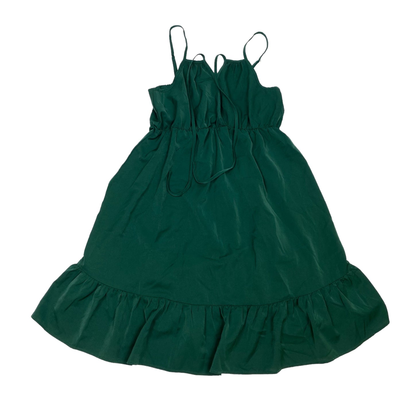 Green Dress Casual Short Shein, Size L