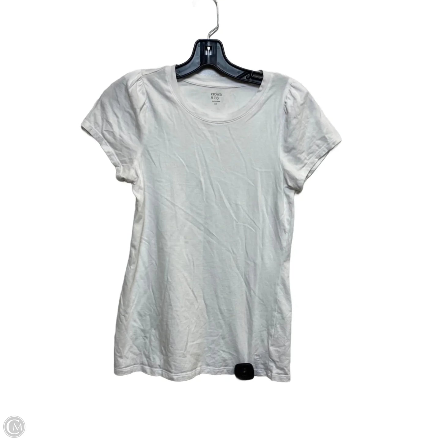 Top Short Sleeve By Crown And Ivy In White, Size: Xs