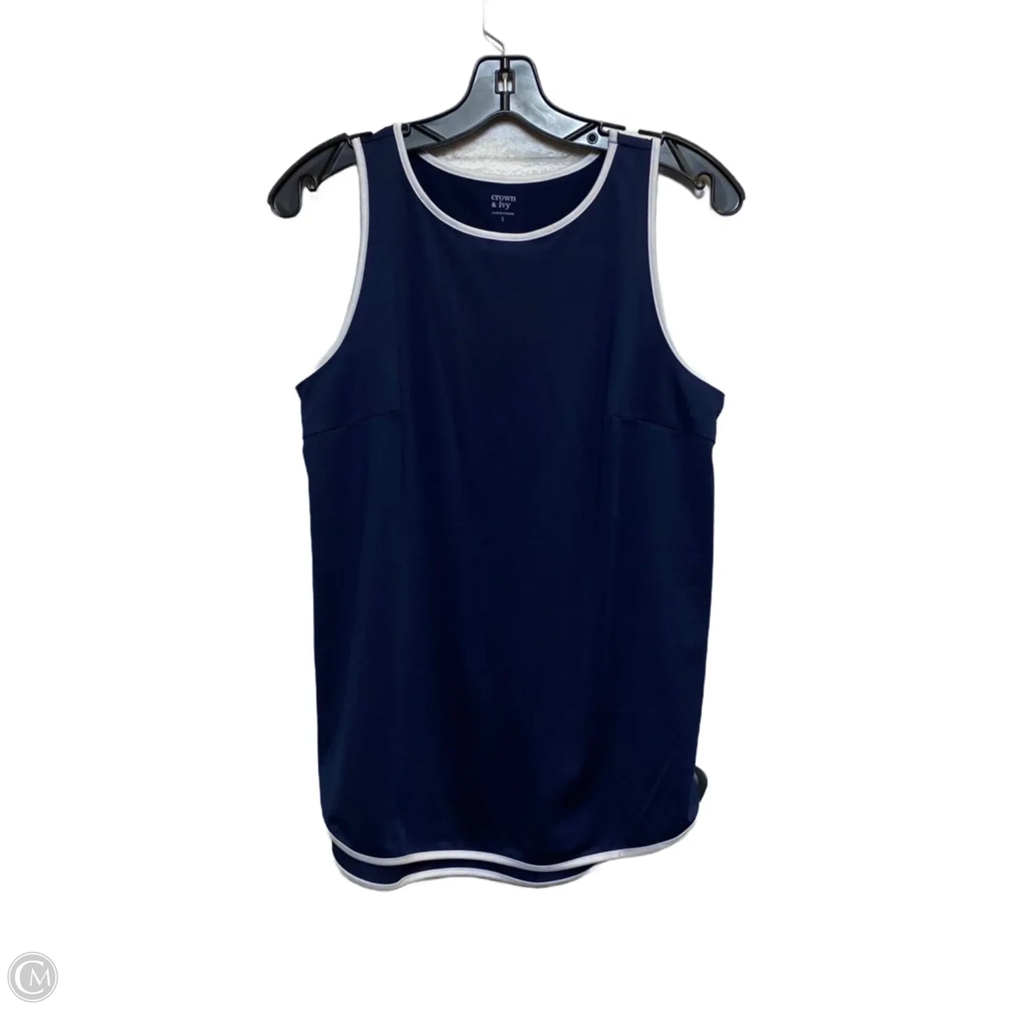 Athletic Tank Top By Crown And Ivy In Navy, Size: S