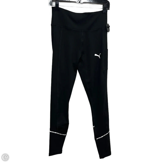 Athletic Leggings By Puma In Black, Size: S
