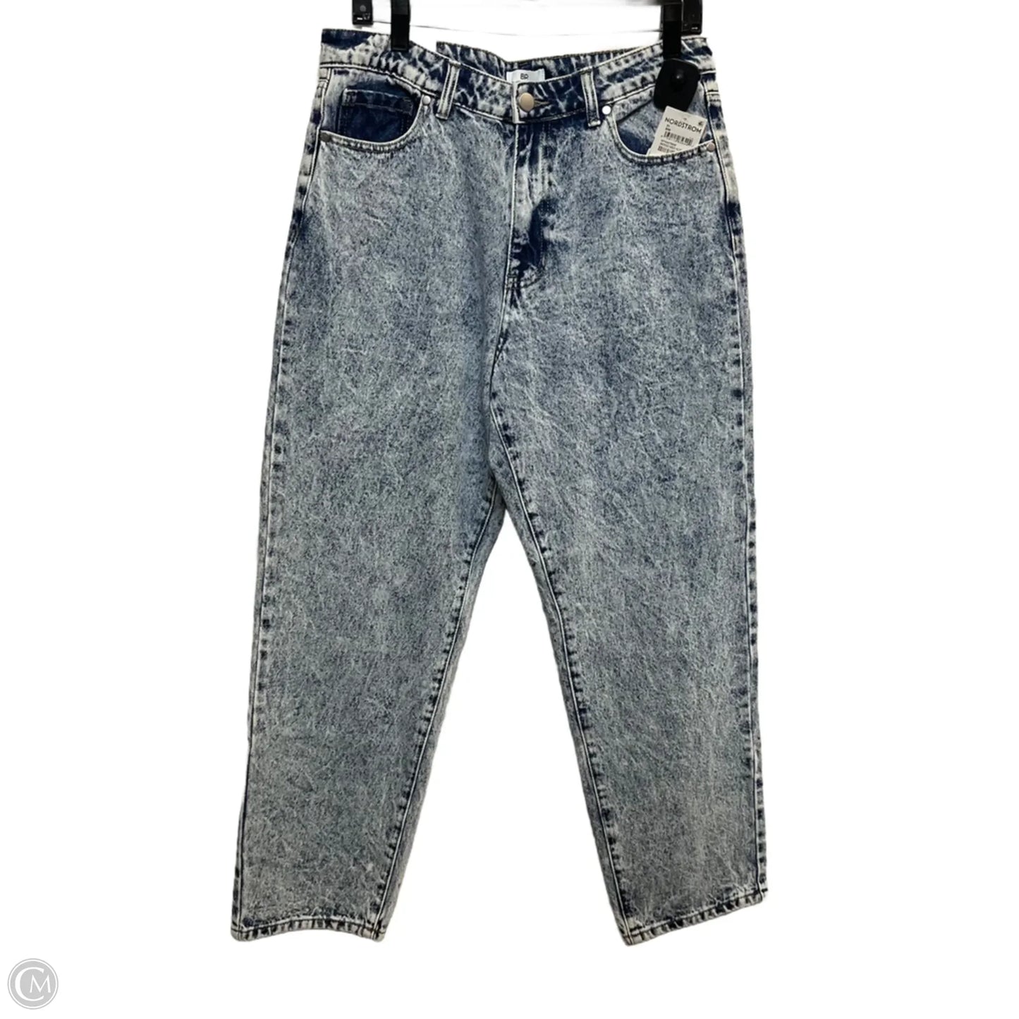 Jeans Straight By Bp In Blue Denim, Size: 12