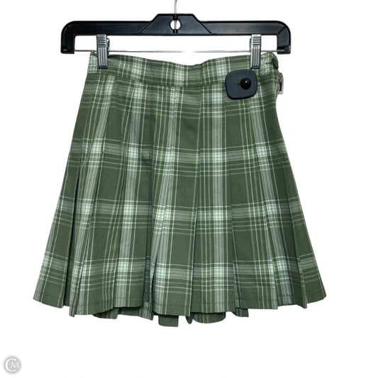 Skirt Mini & Short By Aerie In Green, Size: Xs