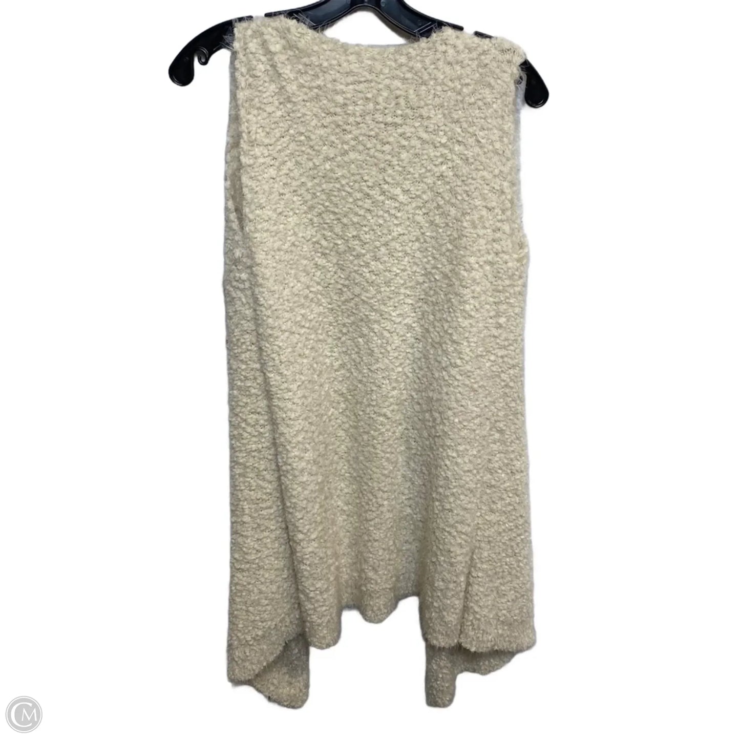 Vest Sweater By Ayla In Cream, Size: S