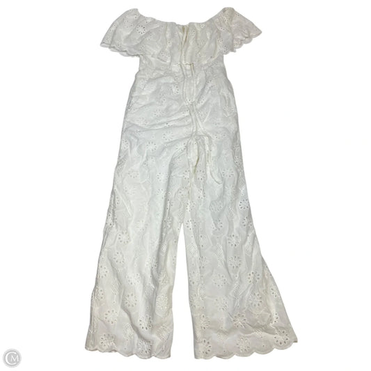 Jumpsuit By Maeve In White, Size: M