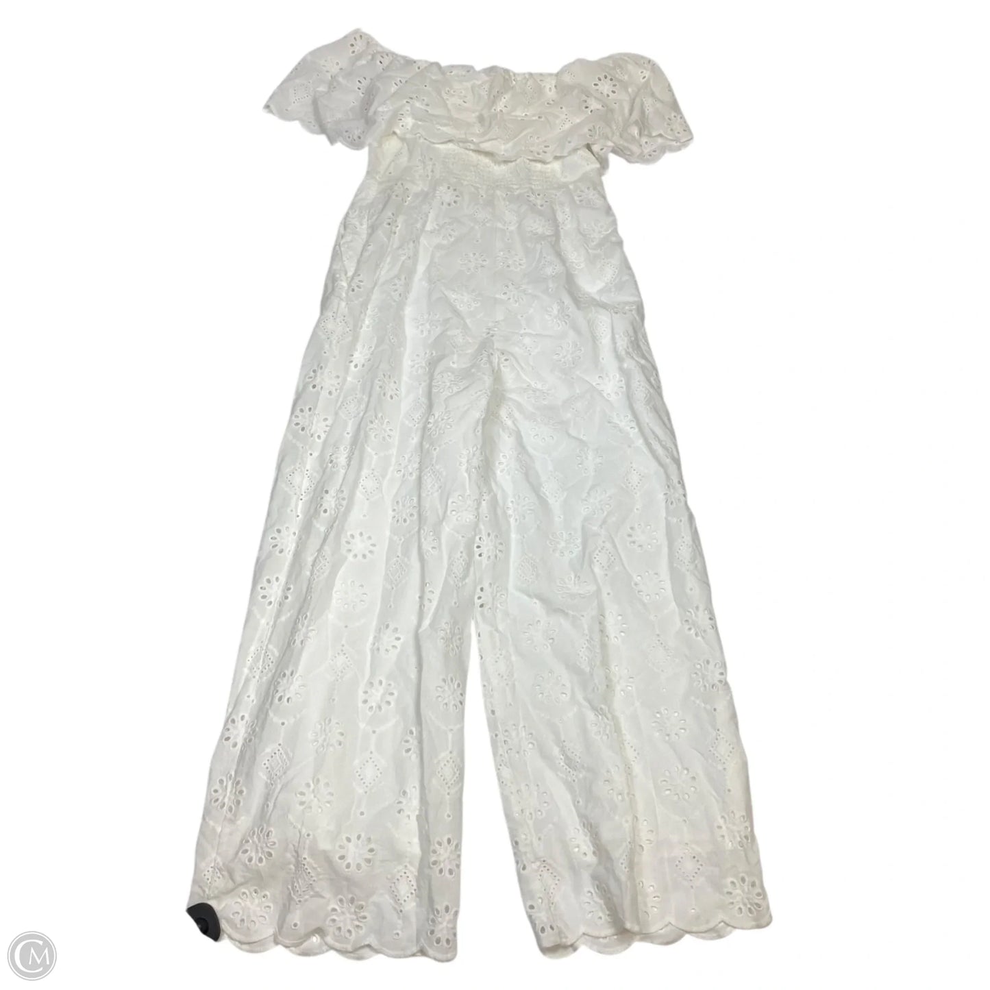 Jumpsuit By Maeve In White, Size: M