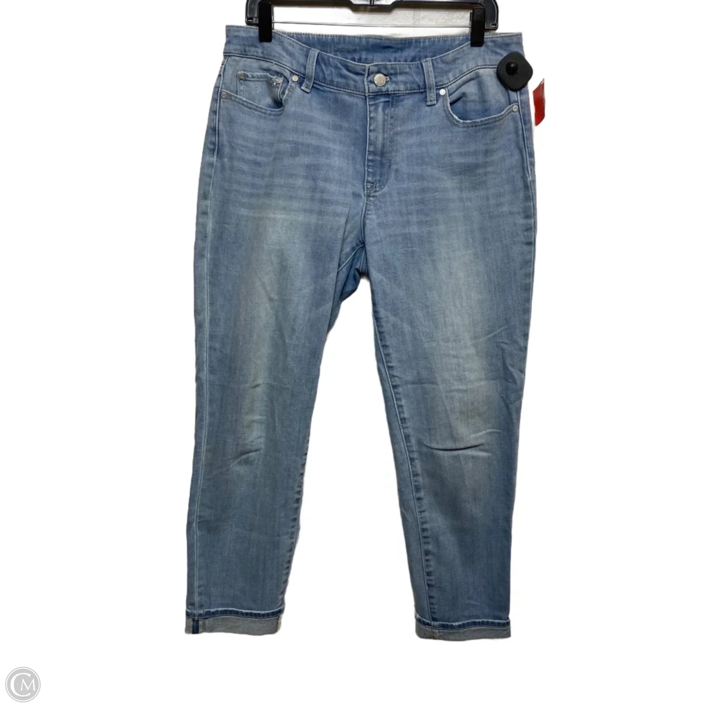 Jeans Boyfriend By Talbots In Blue Denim, Size: 8