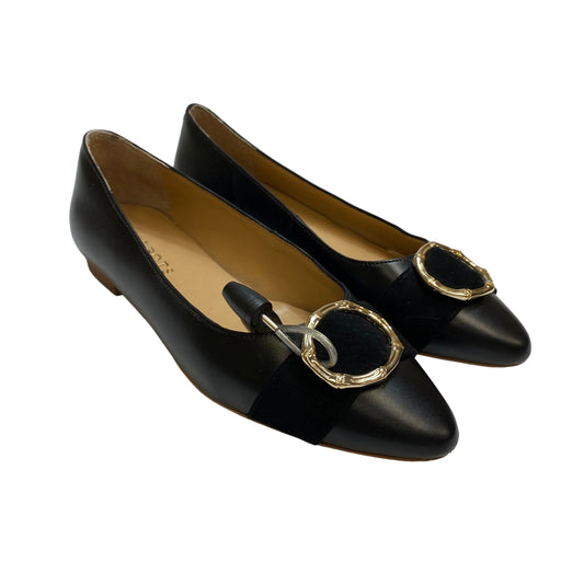 Black Shoes Flats Talbots, Size 6.5